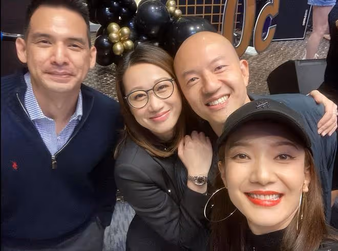 胡杏兒為50歲丈夫慶生,party隆重如婚宴現場,3個兒子全是帥哥