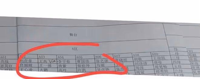 微博之夜座位被曝光,楊冪劉亦菲成85花代表,高葉王心凌地位提升