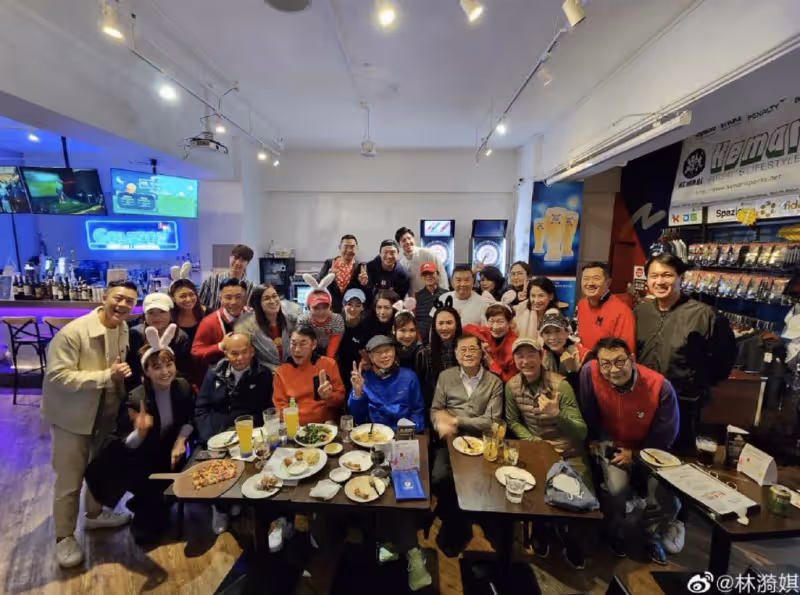 香港藝人集體赴中山打高爾夫，任達華罕露臉，被曝有意在當地買房