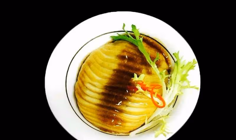 醬爆腰果雞丁、鮮毛豆肉餅蒸白螺、鮑汁醬口蘑