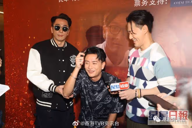 吳卓羲林峯黃宗澤合照!內地女星趙櫻子自行入鏡