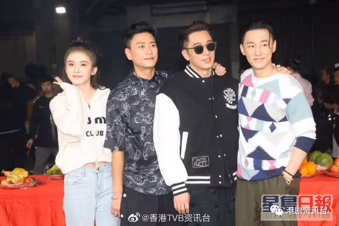 吳卓羲林峯黃宗澤合照!內地女星趙櫻子自行入鏡