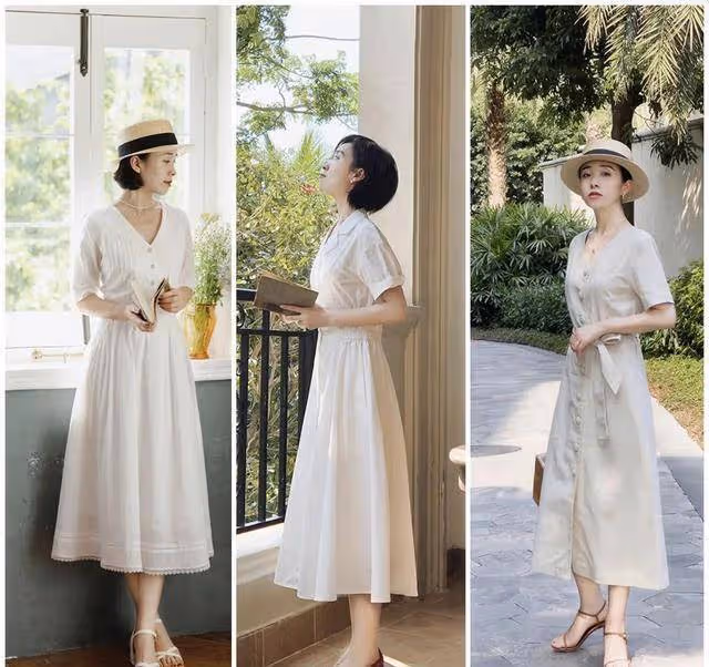 30歲左右的輕熟女性，夏季穿裙子要多看這3點，優雅又溫柔