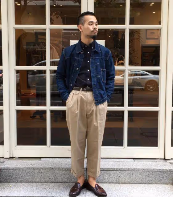 男士春天穿什麼外套？這4款藍色夾克，時髦又顯品位