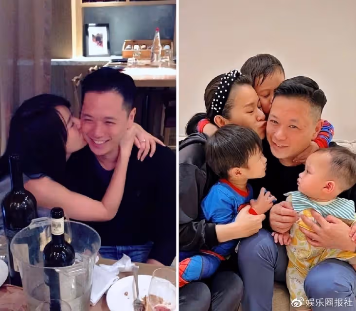 嫁青年才俊,生三個兒子,老公帥氣多金寵她如命,胡杏兒命真好!