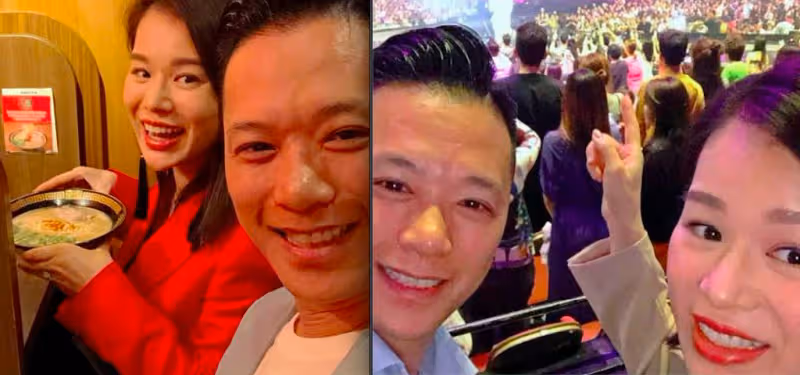 嫁青年才俊,生三個兒子,老公帥氣多金寵她如命,胡杏兒命真好!
