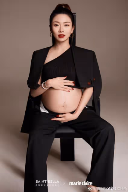 快生了！鄭愷前任與老公為寶寶買衣服，粉嫩小裙子曝光小baby性別