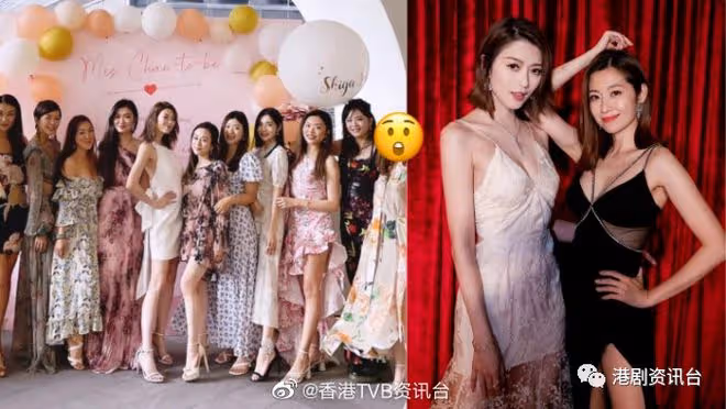 TVB小花婚前Party露美背曬長腿！另一位人妻直播被問「浩信呢？」