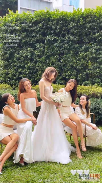 TVB小花婚前Party露美背曬長腿！另一位人妻直播被問「浩信呢？」