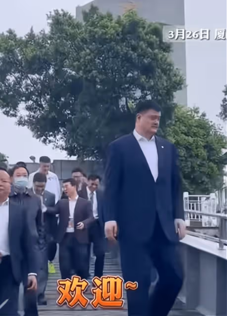 姚明參加公益臉胖一圈走路吃力,女兒近照讓人感慨後繼有人