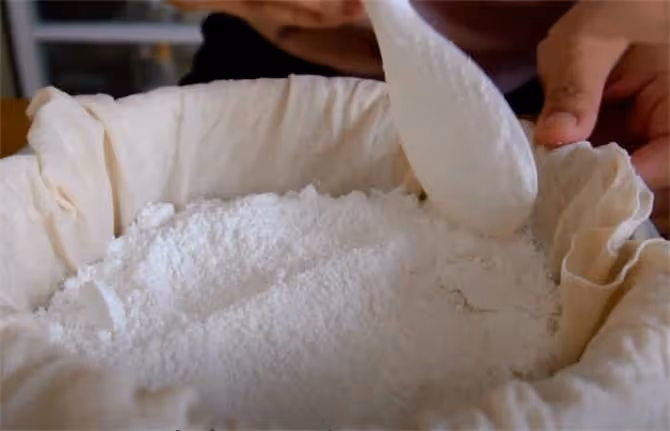 自製桂花糕,改良版做法更適合家庭,口感香甜粘糯,好吃不上火