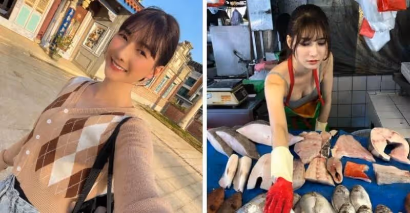 卸演藝圈光環，知名女星「回老家擺攤賣魚」不喊累　凌晨「摸黑奔市場工作」全為了父母：想好好孝順
