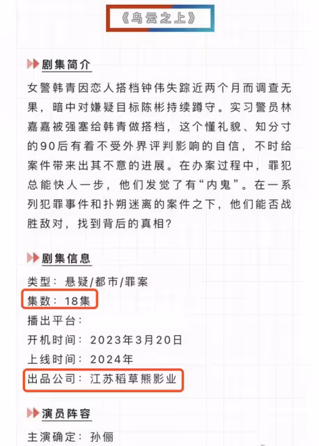 期待!鄧超爆料孫儷新戲今日已開機,將二搭羅晉,吳奇隆公司出品