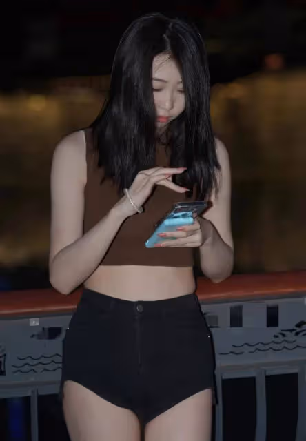 驚艷、靚麗的街拍美女合集