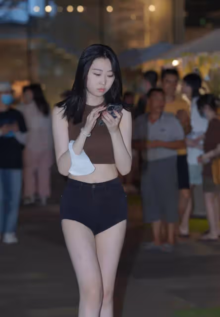驚艷、靚麗的街拍美女合集