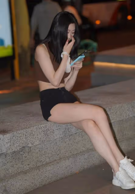 驚艷、靚麗的街拍美女合集