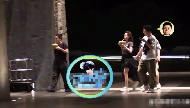 徐志勝女友真容首曝光，貼心幫夾菜愛抽電子菸，呼蘭老婆雙腿修長