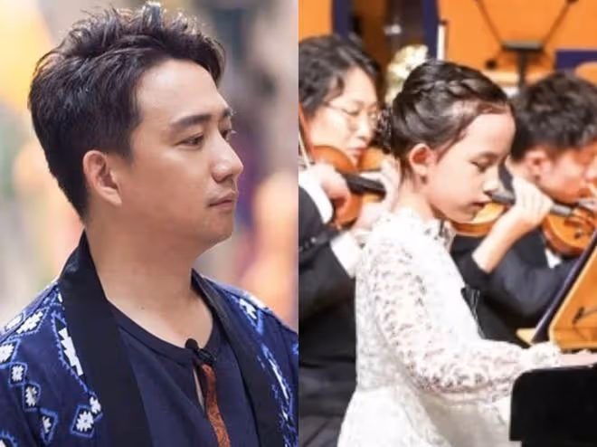 孫莉陪女兒鋼琴演出被偶遇,妹妹獲專業樂團伴奏,氣質出眾像黃磊