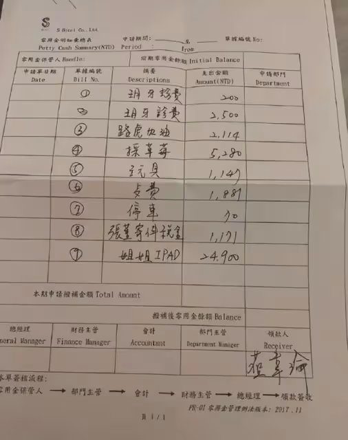 汪小菲曬帳單回應敗訴:所有錢都是我在出,大S連麵包錢都不付