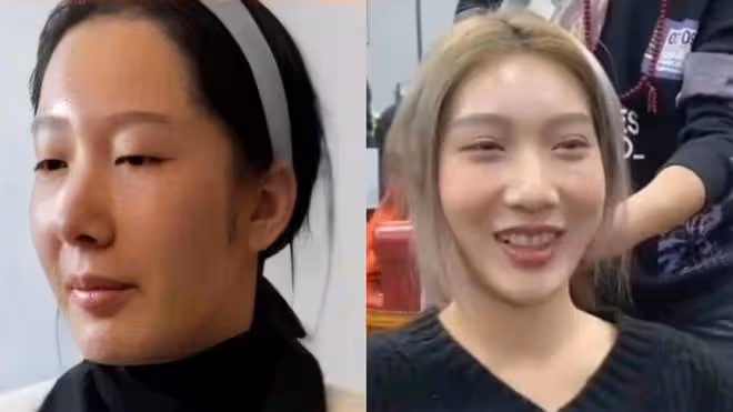 20歲都美竹被曝活動生圖,與精修圖判若兩人,網友:科技與狠活