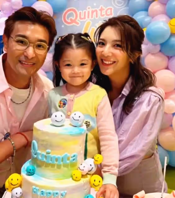 TVB視帝為4歲女兒慶生!眾星帶子女現身,6位星二代太呆萌可愛