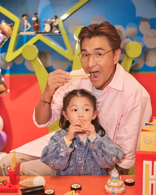 TVB視帝為4歲女兒慶生!眾星帶子女現身,6位星二代太呆萌可愛
