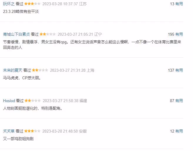 吳磊周雨彤新劇開播2天,收視率創央8新低,網友的吐槽一針見血