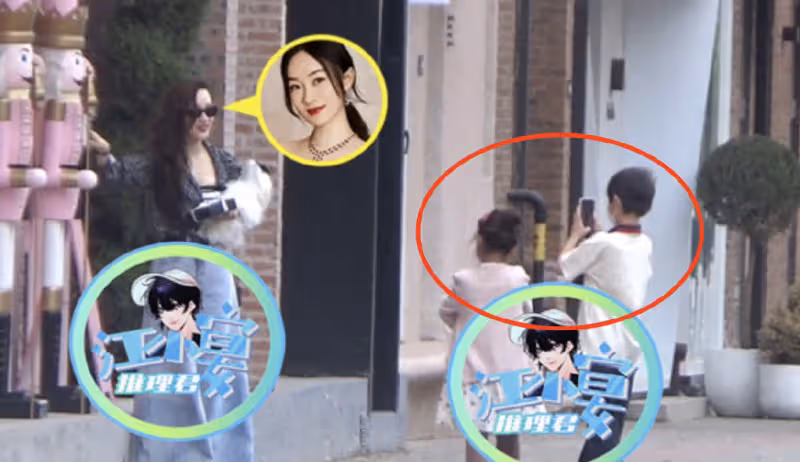 杜江一家久違現身,霍思燕略微發福,嗯哼親妹妹疑現身,長得超像哥哥