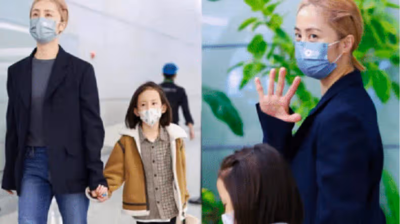 孫莉衣品一言難盡，土味牛仔配奶茶色馬尾，妥妥精神小妹進廠子！