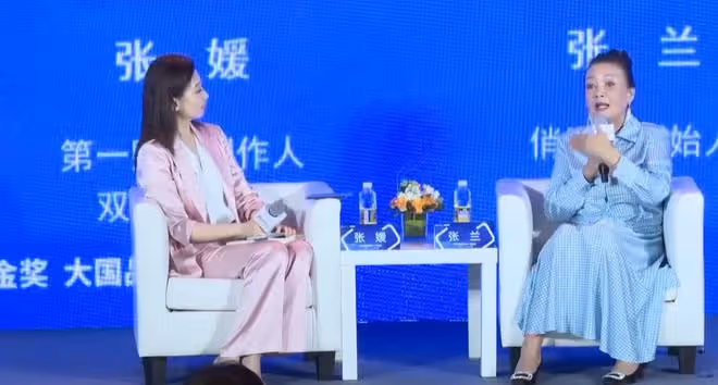 張蘭稱想85歲前穿上婚紗,對婚姻仍抱有期望,主持人在旁猛翻白眼