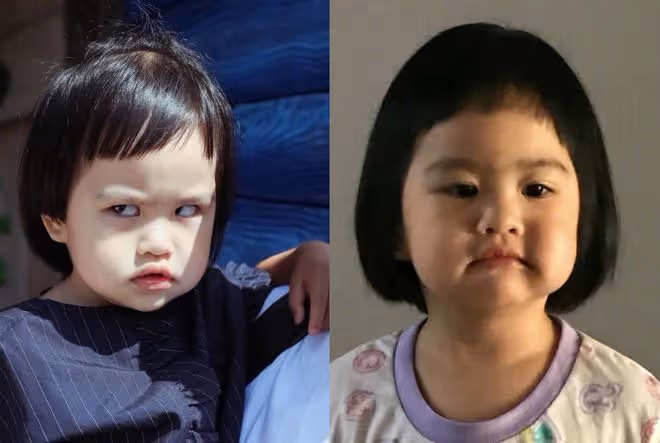 包貝爾女兒8歲生日,包文婧曬孩子萌照,餃子大眼睛靈動顏值逆襲
