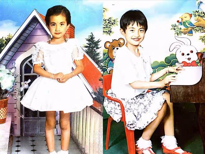 包貝爾女兒8歲生日,包文婧曬孩子萌照,餃子大眼睛靈動顏值逆襲