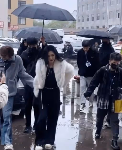 謝娜暴瘦20斤顏值回春，膚白貌美撞臉楊冪，被質疑做了醫美黑科技