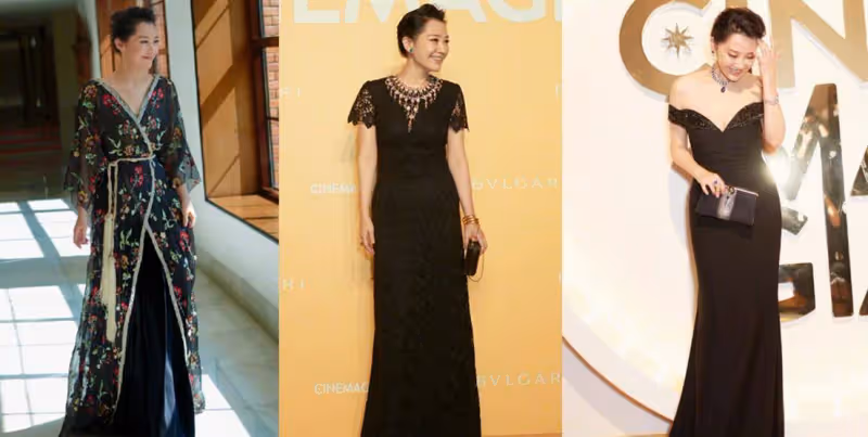 許晴獨自潛水真放得開，穿弔帶泳衣秀身材，這「馬蜂臀」60後女星少見