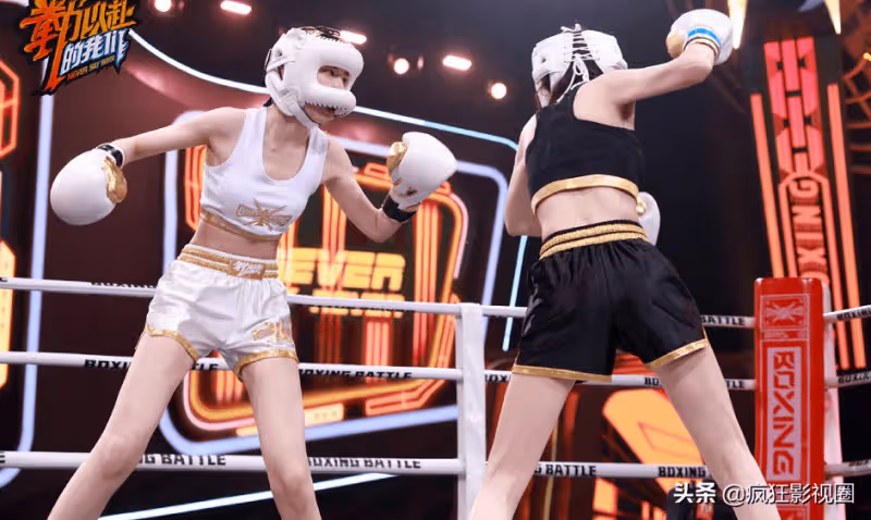 比WWE還精彩，女明星上節目「真打」，這還是第一次見