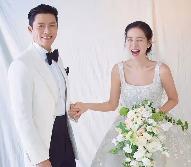 孫藝珍曬未公開婚紗照,和玄彬慶結婚一周年,男方婚後面相變化大