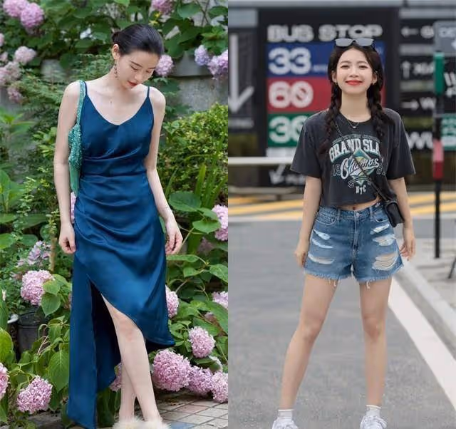 腿粗胯大的女人，夏天應該怎麼穿？記住：3要3不要，遮肉更顯腿長