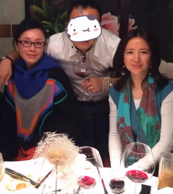59歲何晴與傅藝偉喝酒聚會！滿面通紅精神足，因患腦瘤淡出娛樂圈