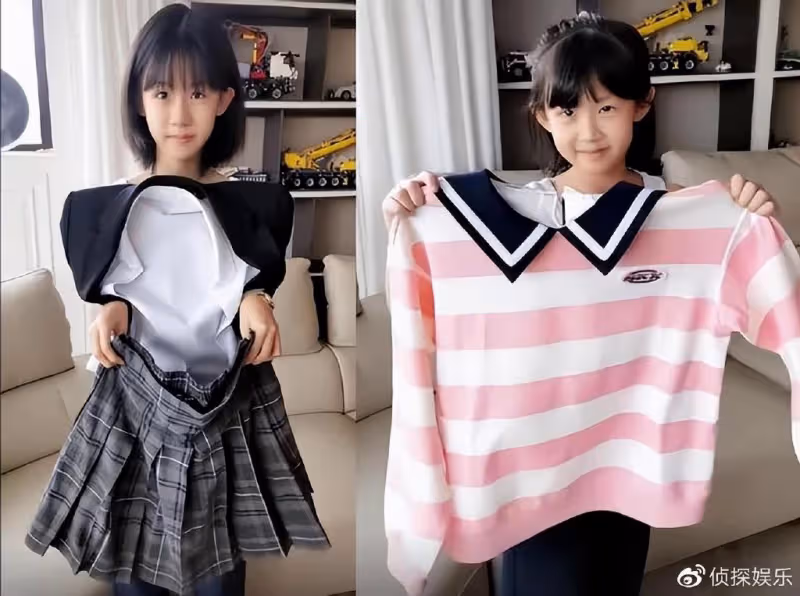 鮑蕾曬倆女兒盤串,小姐妹手法老練,陸毅靈魂發問:能好好學習嗎