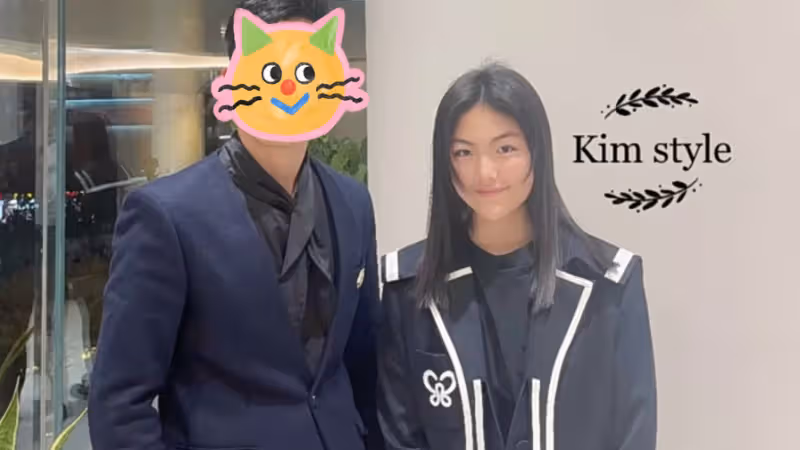 李湘女兒王詩齡變回黑長直，新造型清純甜美，和爸爸王岳倫長超像
