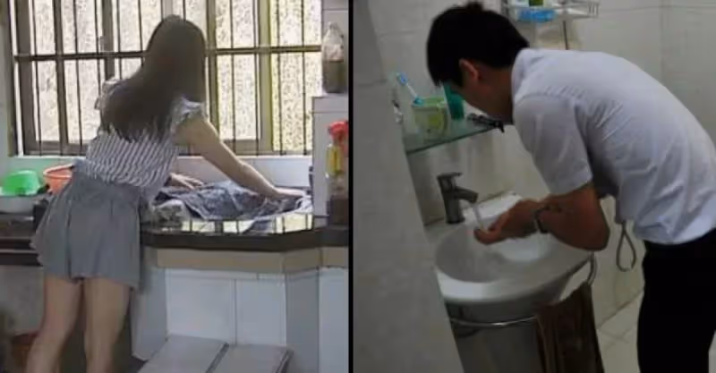 帶妻子回老家！吃飯時母親卻「不讓她上桌」一瞄桌子下妻子的手「我氣的摔翻了桌子…」