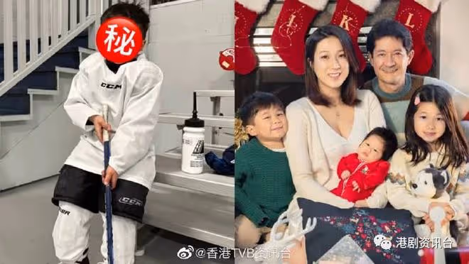 鄧佩儀兩個字說出真理！鍾嘉欣二仔打冰球勁有型兼愈大愈靚仔