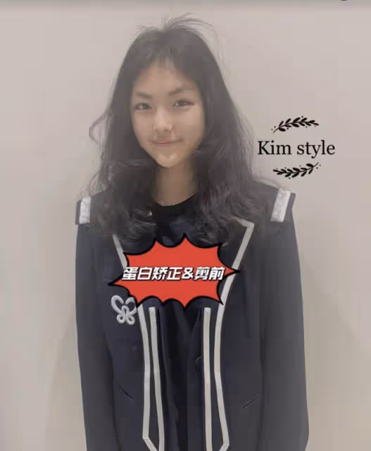 王岳倫父女去高檔理髮店，王詩齡無美顏容貌曝光，髮型被吐槽太醜