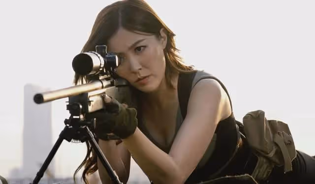 TVB知名女星穿短褲不慎露底走光,新劇演女警長,又美又颯獲好評