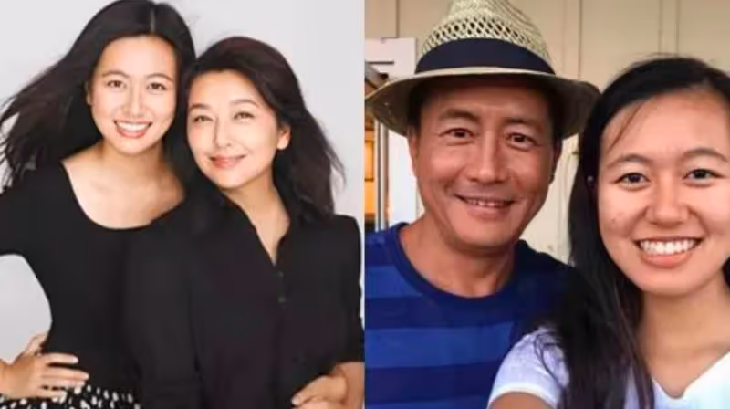 江珊老了仍風韻猶存,身段迷人似美嬌娘,把一旁女兒襯托成醜小鴨