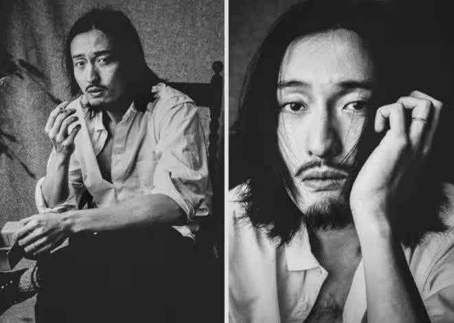 王傳君外出遛娃,頭髮蓬亂不修邊幅,變超級奶爸陪女兒玩沙有耐心
