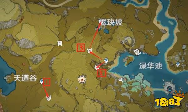 原神胡桃突破材料全收集位置大全 胡桃突破材料在哪裡