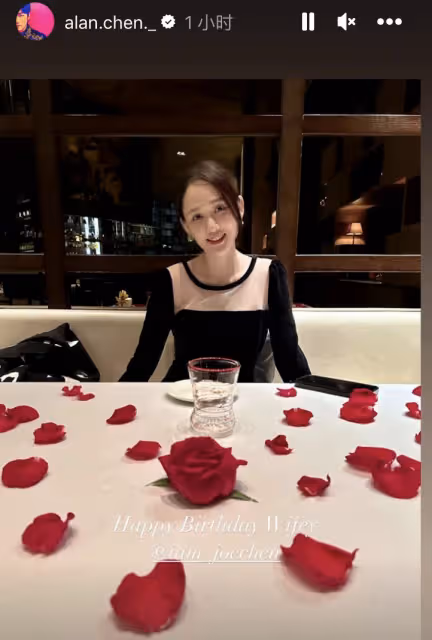 陳喬恩44歲生日似少女,丈夫在米其林餐廳為其慶生,夫妻倆甜蜜依偎