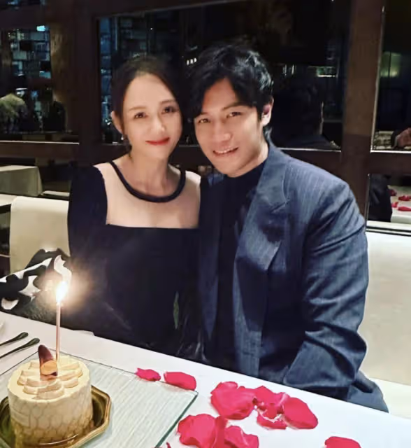 陳喬恩44歲生日似少女,丈夫在米其林餐廳為其慶生,夫妻倆甜蜜依偎