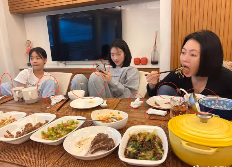 小S曬用餐照引差評,李敖女兒斥其教壞女兒,盛讚汪小菲不會如此